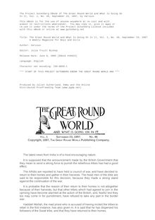 The Great Round World and What Is Going On In It, Vol. 1, No. 46, September 23, 1897 - A Weekly Magazine for Boys and Girls