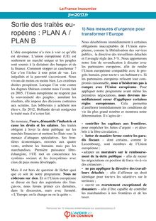 Plan B La France insoumise