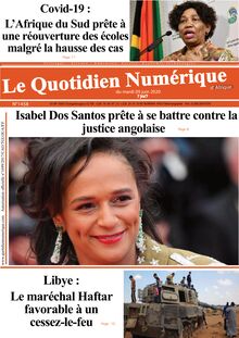 Le Quotidien Numérique d’Afrique n°1458 – Du Mardi 09 juin 2020