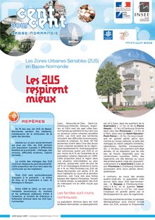 Les Zones Urbaines Sensibles (ZUS) en Basse-Normandie - Les ZUS respirent mieux