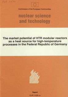 The market potential of HTR modular reactors as a heat source for high-temperature processes in the Federal Republic of Germany