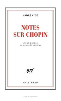 Notes sur chopin