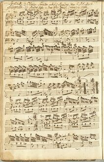 Partition complète, Sonata en G, Wq.56/2, G major, Bach, Carl Philipp Emanuel par Carl Philipp Emanuel Bach