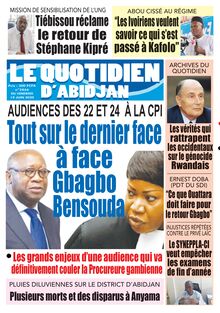 Le Quotidien d’Abidjan n°2866 - Du vendredi 19 juin 2020