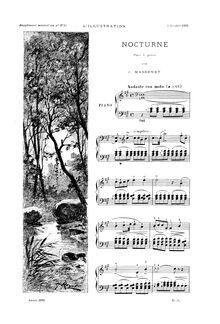 Partition complète, Dix pièces de genre, Massenet, Jules par Jules Massenet