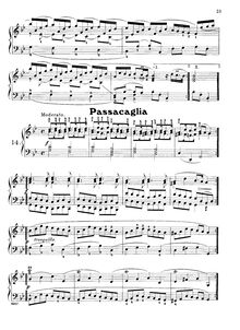 Partition complète,  No.7 en G minor, Handel, George Frideric