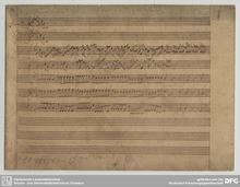Partition complète, Concerto en C minor SeiH 240, Heinichen, Johann David