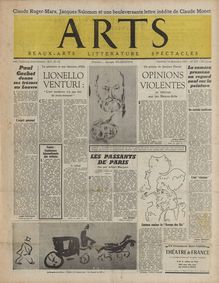 ARTS N° 337 du 14 décembre 1951
