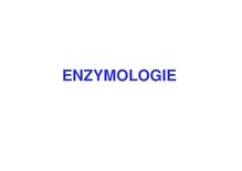 Enzymologie Cours n°1 P Gauduchon PAES 2010