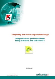 Kaspersky anti-virus engine technology Comprehensive protection ...