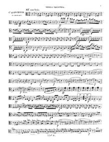 Partition viole de gambe 2, corde quintette No.1, Quintett pour deux violons, deux altos et violoncelle, Op.56, No1
