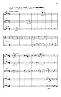 Partition Musical Examples 76–100, Principles of Orchestration, Основы оркестровки ; Grundlagen der Orchestration