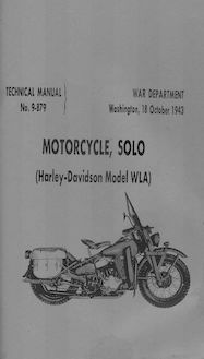 Technical Manual TM 9-879 Harley Davidson WLA