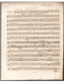 Partition flûte 2, Symphony No.6 en B-flat major, B♭ major, Sterkel, Johann Franz Xaver