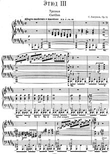 Partition , Carillon, 12 Etudes d Execution Transcendante, 12 Transcendental Etudes