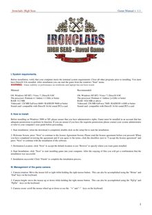 Ironclads: High Seas Game Manual v. 1.1