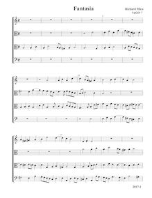 Partition Fantasia, VdGS No.7 - partition complète (Tr A T B), fantaisies pour 4 violes de gambe