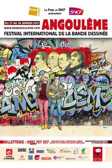 Affiche Festival de la BD Angoulême - 2011