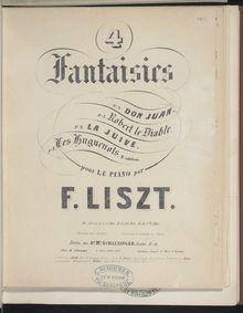 Partition Réminiscences de Don Juan de Mozart (S.418), Collection of Liszt editions, Volume 7