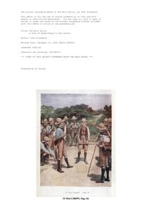 The Wolf Patrol - A Tale of Baden-Powell s Boy Scouts