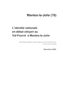 L identité nationale en  débat citoyen au Val Fourré à Mantes- la-Jolie