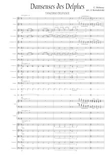 Partition orchestre score, Préludes, Premier Livre, Debussy, Claude par Claude Debussy