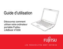 Notice Ordinateur portable Fujitsu  Lifebook V1030