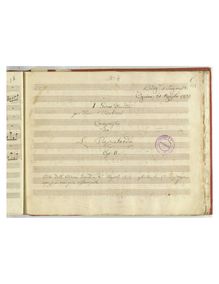 Partition complète, Grand Duet No.1 pour 2 violons en D minor, Op.11