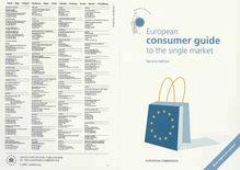 European consumer guide to the single market. Second edition