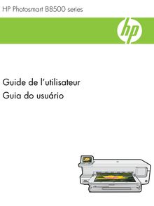 Notice Imprimantes HP  Photosmart B8553