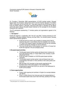 Conclusions meeting ELDR Liberals in Brussels 4 December 2008 ...