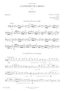 Partition basson (alternative pour basse hautbois), A Consort of chants