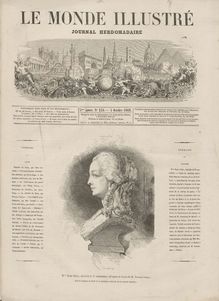 LE MONDE ILLUSTRE  N° 234 du 05 octobre 1861