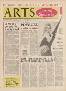 ARTS N° 734 du 05 août 1959