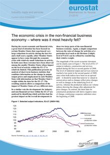 The economic crisis in the non-financial business economy