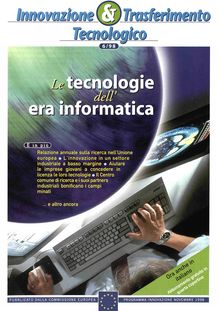 Innovazione & Trasferimento Tecnologico 6/98. Le tecnologie dell'era informatica