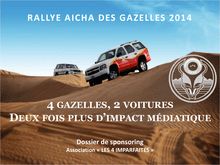 Dossier de sponsoring les 4 imparfaites rallye 2014