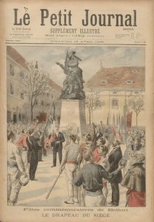 LE PETIT JOURNAL SUPPLEMENT ILLUSTRE  N° 283 du 19 avril 1896