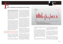 Bilan économique 2005 - Le contexte : faible croissance en Europe et en France 