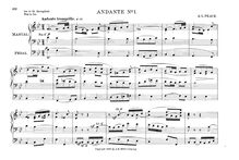 Partition complète, Andante No.1, B♭ Major, Peace, Albert Lister