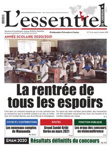 L’Essentiel du Cameroun  n°316 –   du mardi 06 octobre 2020
