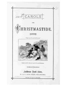 Partition complète, chants pour Christmastide, 3 Carols set by Fidelis Zitterbart, 1 by W. H. Birch