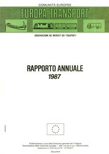 RAPPORTO ANNUALE 1987