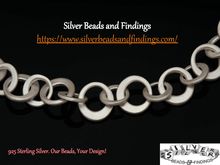 Silver Beads and Findings