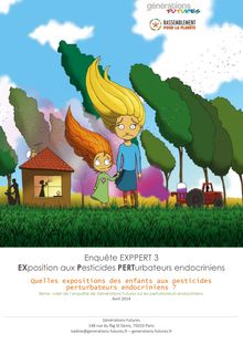 Pesticides dans les cheveux d'enfants : rapport de Générations Futures
