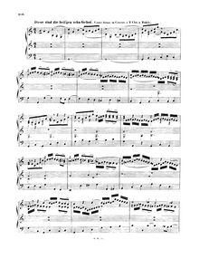 Partition Dies sind die heilgen zehn Gebot (BWV 678), choral préludes