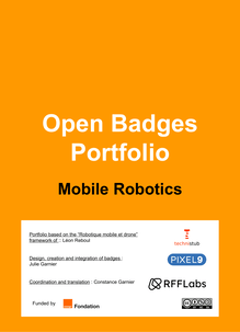 Robotics - Robotics mobile and drone (EN) - 3. Other docs - Open Badges Portfolio - RFFLabs