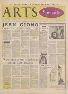 ARTS N° 596 du 05 décembre 1956