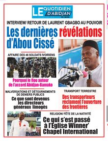 Le Quotidien d Abidjan n°4270 - Du mardi 27 décembre 2022