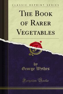 Book of Rarer Vegetables